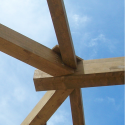 Wood Roof Structure  | Aroma Italiano Eco Design 