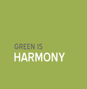Green is harmony | Colour and Health